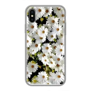 Чехол с ромашками на iPhone Xs Max (Рамка в ромашках)