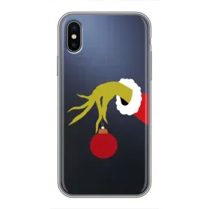 Чехол ГРИНЧ для Айфон Xs Max (Рука Гринча)