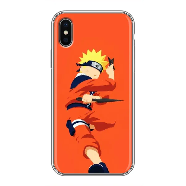 Чехол с рисунком «Силуэт Наруто» для iPhone Xs Max Чехол с рисунком «Силуэт Наруто» для iPhone Xs Max