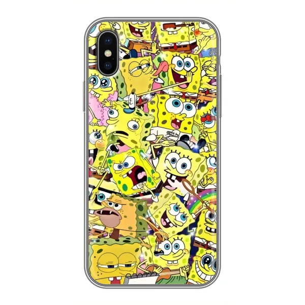 Чехол с рисунком «Спанч Боб Арт» для iPhone Xs Max Чехол с рисунком «Спанч Боб Арт» для iPhone Xs Max