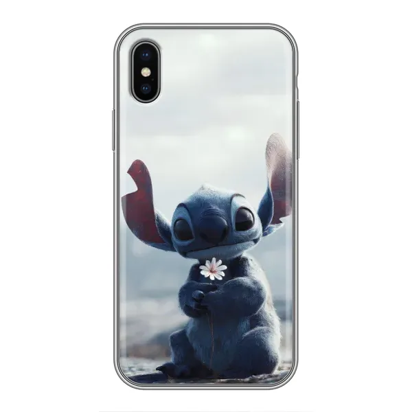 Чохол з малюнком «Стіч з квіткою» для iPhone Xs Max Чохол з малюнком «Стіч з квіткою» для iPhone Xs Max