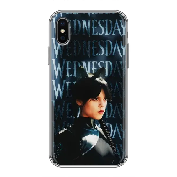 Чехол с рисунком «Уэнздей с ушками» для iPhone Xs Max Чехол с рисунком «Уэнздей с ушками» для iPhone Xs Max