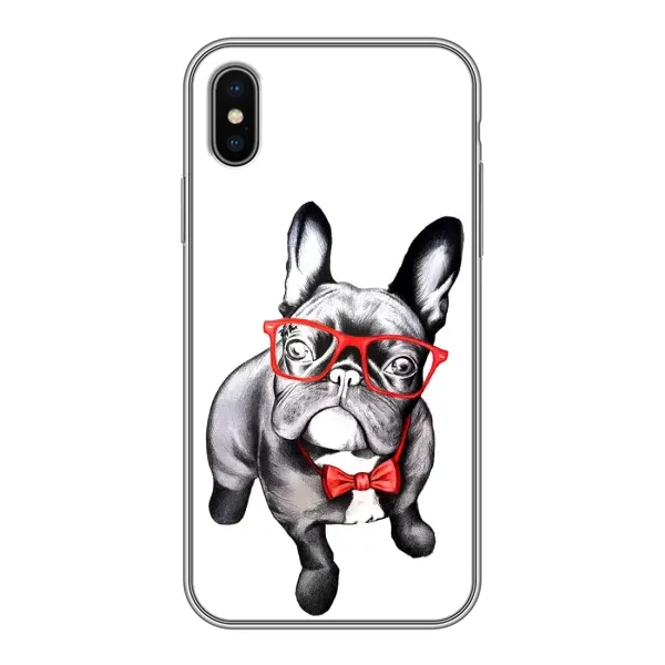 Чехол с рисунком «В очках» для iPhone Xs Max Чехол с рисунком «В очках» для iPhone Xs Max