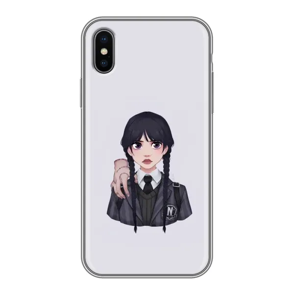 Чехол с рисунком «Вещь Венсдей» для iPhone Xs Max Чехол с рисунком «Вещь Венсдей» для iPhone Xs Max