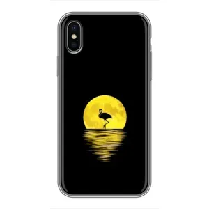 Летний Чехол на iPhone Xs Max (Желтый Закат)