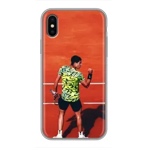 Чехлы с принтом Спортивная тематика для iPhone Xs (Алькарас Теннисист)