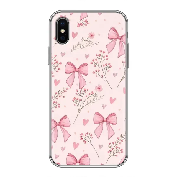 Чехол с рисунком «Банты с цветами» для iPhone Xs Чехол с рисунком «Банты с цветами» для iPhone Xs