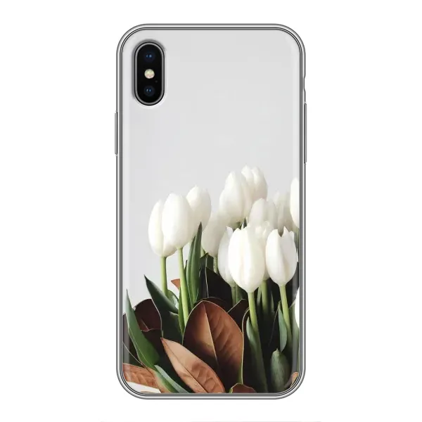 Чехол с рисунком «Букет тюльпанов» для iPhone Xs Чехол с рисунком «Букет тюльпанов» для iPhone Xs