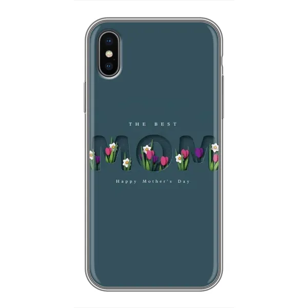 Чехол с рисунком «Ко дню мамы» для iPhone Xs Чехол с рисунком «Ко дню мамы» для iPhone Xs
