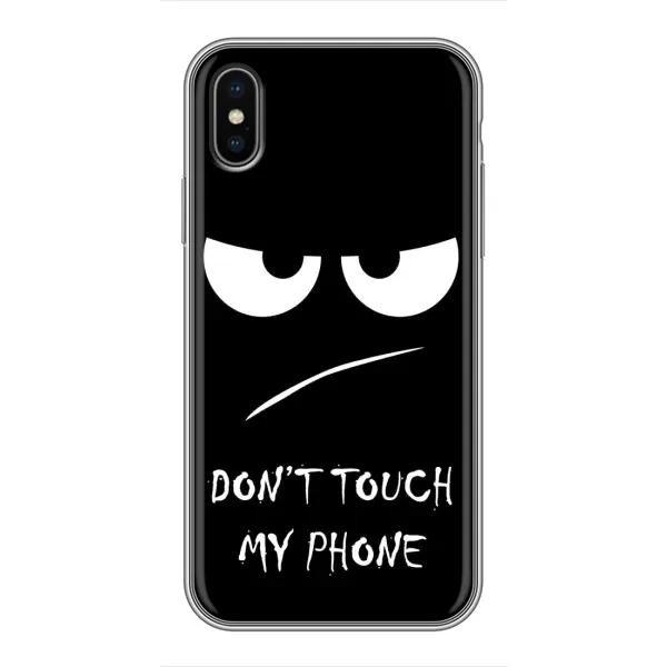 Чехол с рисунком «Dont» для iPhone Xs Чехол с рисунком «Dont» для iPhone Xs