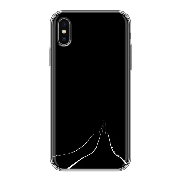 Чехол с рисунком «Дорога» для iPhone Xs Чехол с рисунком «Дорога» для iPhone Xs