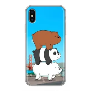 Чохли з Пандами на iPhone Xs (Друзі)