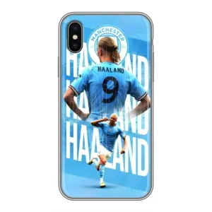 Чехлы с принтом для iPhone Xs Футболист (Erling Haaland)