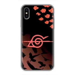Чехлы с картинкой Итачи Учиха на iPhone Xs (Глаз Итачи)