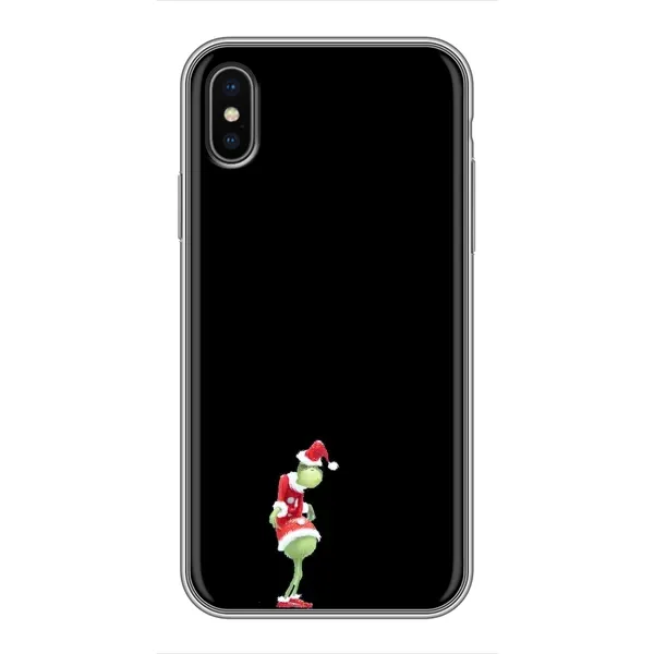 Чохол з малюнком «Грінч на чорному» для iPhone Xs Чохол з малюнком «Грінч на чорному» для iPhone Xs
