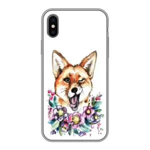 Чохол з Лисичкою для iPhone Xs (Хитра лисиця)