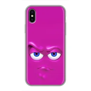 Силиконовые Чехлы (смешные стикеры) для iPhone Xs (Хитрая мордочка)