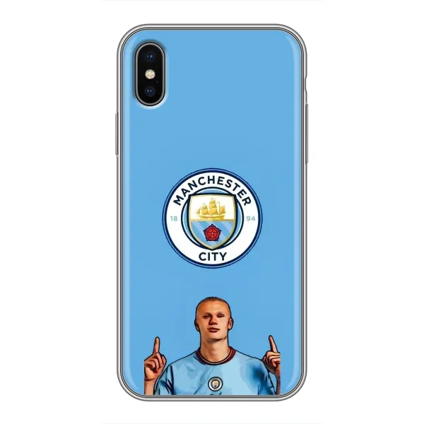 Чехол с рисунком «Холанд Манчестер Сити» для iPhone Xs Чехол с рисунком «Холанд Манчестер Сити» для iPhone Xs