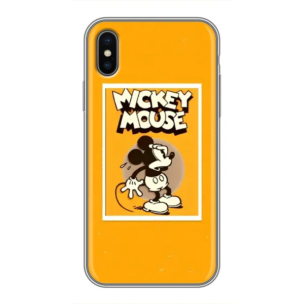 Чехол с рисунком «Испуганный Микки» для iPhone Xs Чехол с рисунком «Испуганный Микки» для iPhone Xs