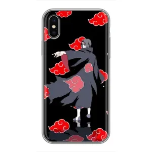 Чехлы с картинкой Итачи Учиха на iPhone Xs (Итачи облако)