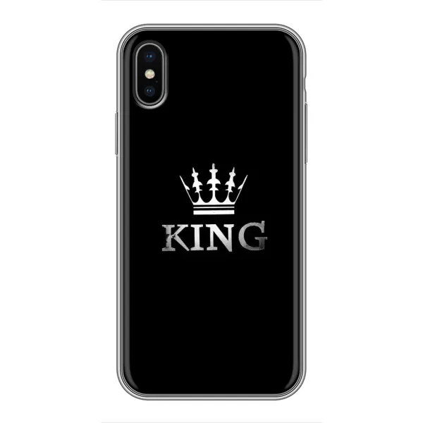 Чехол с рисунком «KING» для iPhone Xs Чехол с рисунком «KING» для iPhone Xs