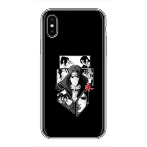 Чехлы с картинкой Итачи Учиха на iPhone Xs (Коллаж Итачи)