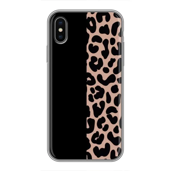 Чехол с рисунком «Леопардовый фон» для iPhone Xs Чехол с рисунком «Леопардовый фон» для iPhone Xs