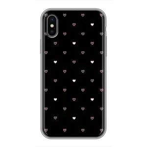 Чехлы с тематикой "Маленькие Сердечки" на iPhone Xs (Маленькие сердечки)