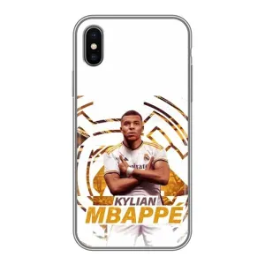 Чохол (TPU) з Футболістом на iPhone Xs (Мбаппе Реал)