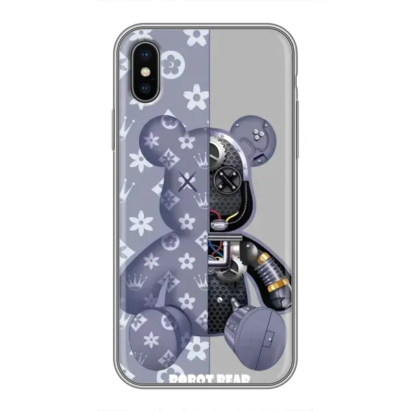 Чехол с рисунком «Медведь Louis Vuitton» для iPhone Xs