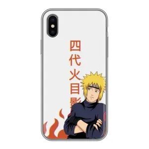 Чехол с персонажами АНИМЕ на iPhone Xs (Минато Намикадзэ)