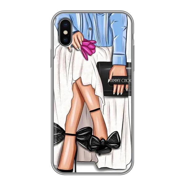 Чехол с рисунком «Мода» для iPhone Xs Чехол с рисунком «Мода» для iPhone Xs
