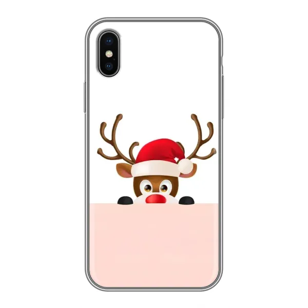 Чехол с рисунком «Олененок» для iPhone Xs