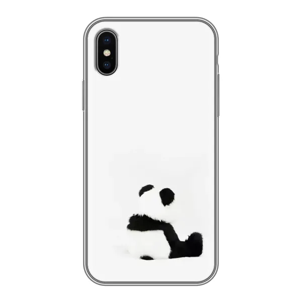 Чехол с рисунком «Панда обиделся» для iPhone Xs Чехол с рисунком «Панда обиделся» для iPhone Xs