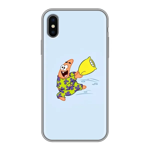 Чехол с рисунком «Патрик с подушкой» для iPhone Xs Чехол с рисунком «Патрик с подушкой» для iPhone Xs