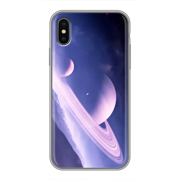 Чехол с рисунком «Планета в космосе» для iPhone Xs Чехол с рисунком «Планета в космосе» для iPhone Xs