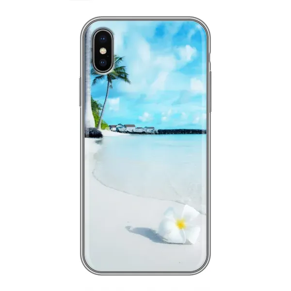 Чехол с рисунком «Пляж» для iPhone Xs Чехол с рисунком «Пляж» для iPhone Xs