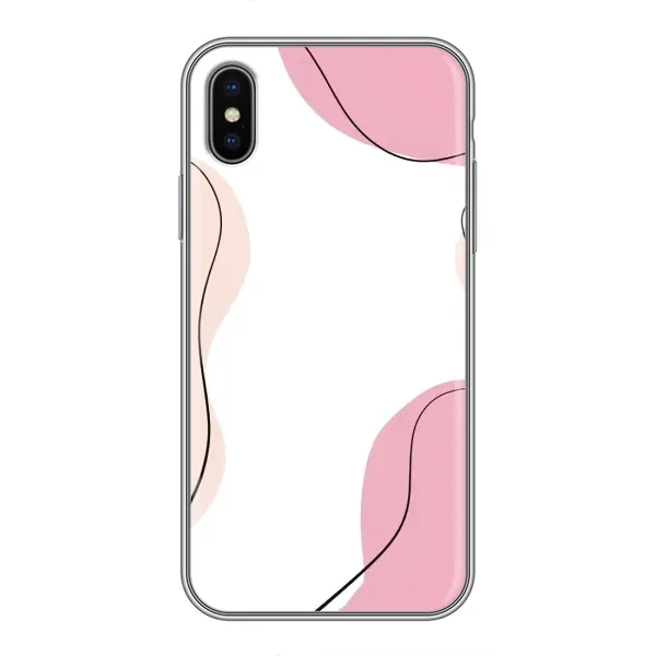 Чехол с рисунком «Розовый фон» для iPhone Xs Чехол с рисунком «Розовый фон» для iPhone Xs