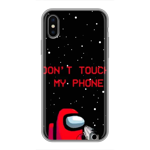 Чехол с рисунком «С пистолетом» для iPhone Xs Чехол с рисунком «С пистолетом» для iPhone Xs