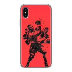 Чехлы с принтом Спортивная тематика для iPhone Xs (Тайсон Бокс)