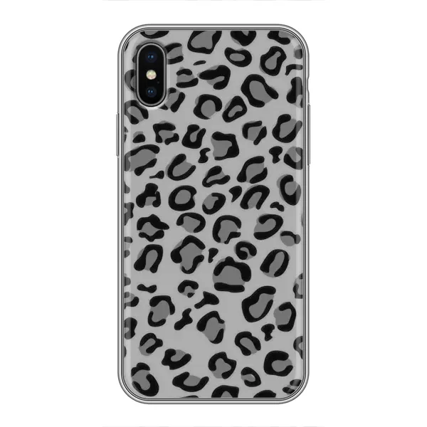 Чехол с рисунком «Темный леопрад» для iPhone Xs Чехол с рисунком «Темный леопрад» для iPhone Xs