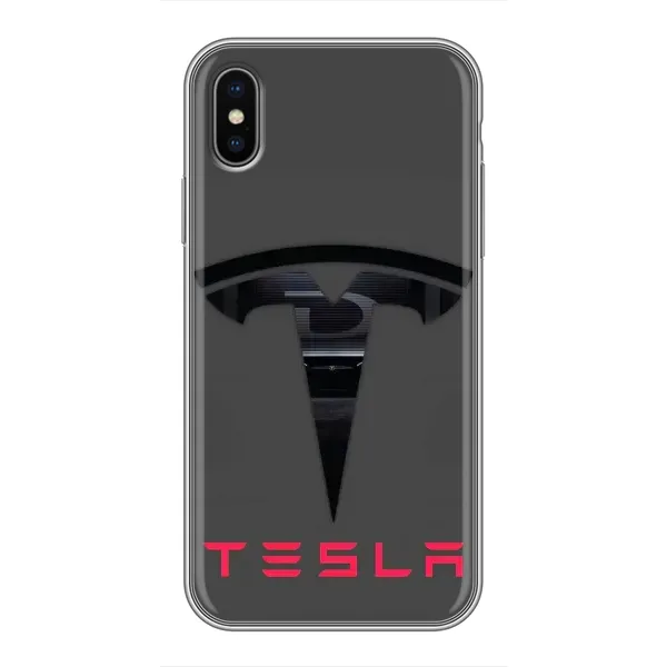 Чехол с рисунком «Logo TESLA» для iPhone Xs Чехол с рисунком «Logo TESLA» для iPhone Xs
