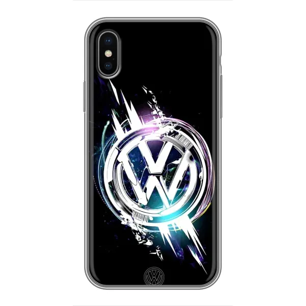 Чехол с рисунком «Volkswagen на черном» для iPhone Xs Чехол с рисунком «Volkswagen на черном» для iPhone Xs