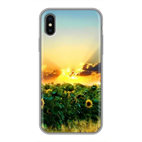 Чехол с рисунком «Закат Солнца» для iPhone Xs Чехол с рисунком «Закат Солнца» для iPhone Xs
