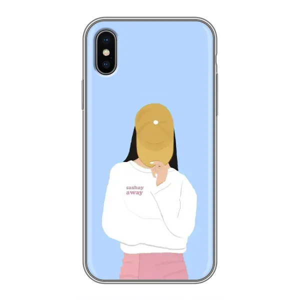 Чехол с рисунком «Желтая кепка» для iPhone Xs Чехол с рисунком «Желтая кепка» для iPhone Xs