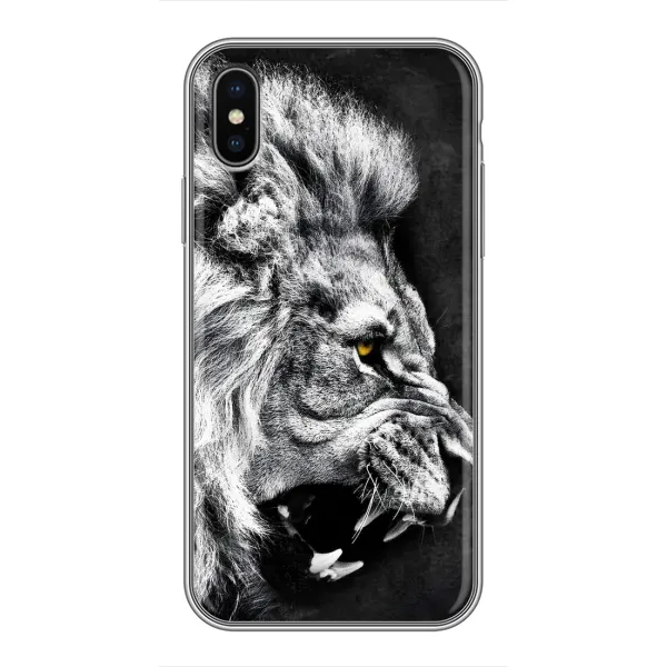 Чехол с рисунком «Злой ЛЕВ» для iPhone Xs Чехол с рисунком «Злой ЛЕВ» для iPhone Xs