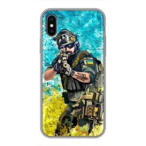 ЗСУ Чехлы (TPU) для iPhone Xs (ЗСУ Воин)