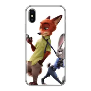 Чехлы ЗВЕРОПОЛИС для iPhone Xs (Зверополис герои)