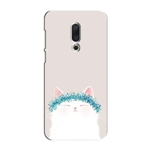 Чехол с рисунком «Белый котик» для Meizu 15 Plus Чехол с рисунком «Белый котик» для Meizu 15 Plus