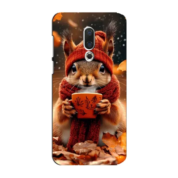 Чехол с рисунком «Белка с кофе» для Meizu 15 Plus Чехол с рисунком «Белка с кофе» для Meizu 15 Plus